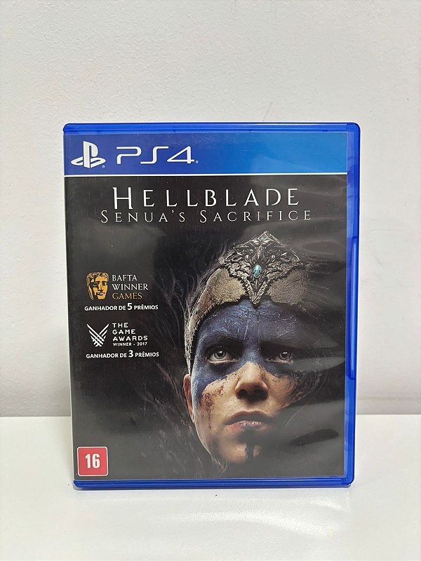 Hellblade Senua's Sacrifice PS4 Mídia Física (Usado)