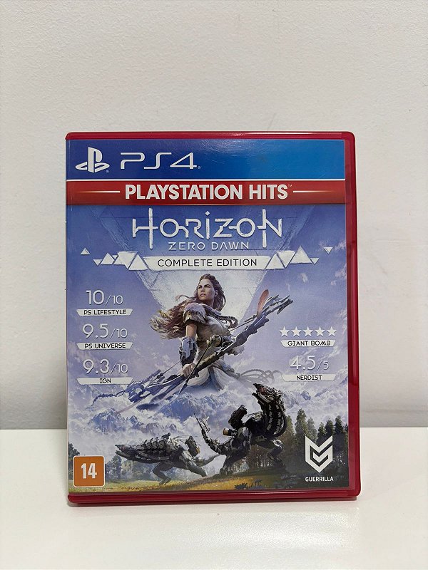Horizon Zero Dawn Complete Edition PlayStation Hits PS4 Mídia Física (Usado)