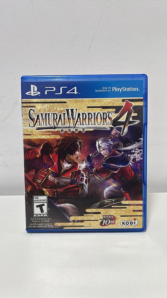 Samurai Warriors 4 PS4 Mídia Física (Usado)