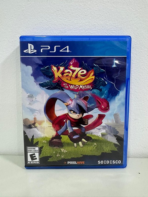 Kaze and the Wild Masks PS4 Mídia Física (Usado)