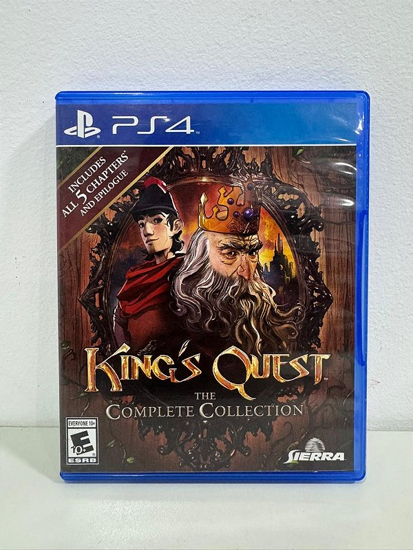 King's Quest the Complete Collection PS4 Mídia Física (Usado)