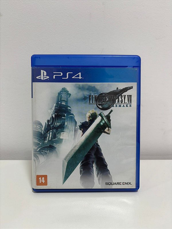 Final Fantasy VII Remake PS4 Mídia Física (Usado)