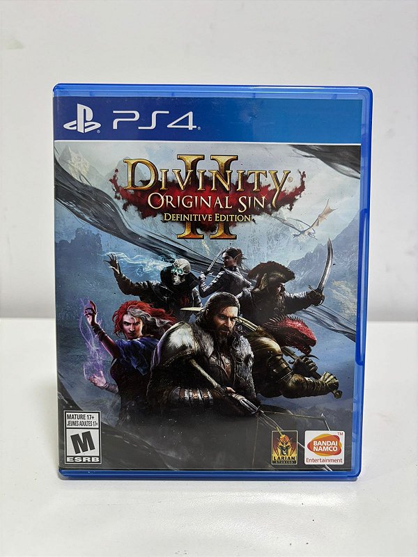 Divinity Original Sin 2 Definitive Edition PS4 Mídia Física (Usado)
