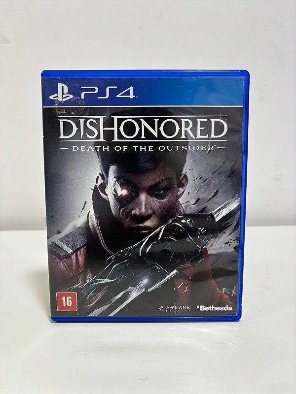 Dishonored Death of the Outsider PS4 Mídia Física (Usado)