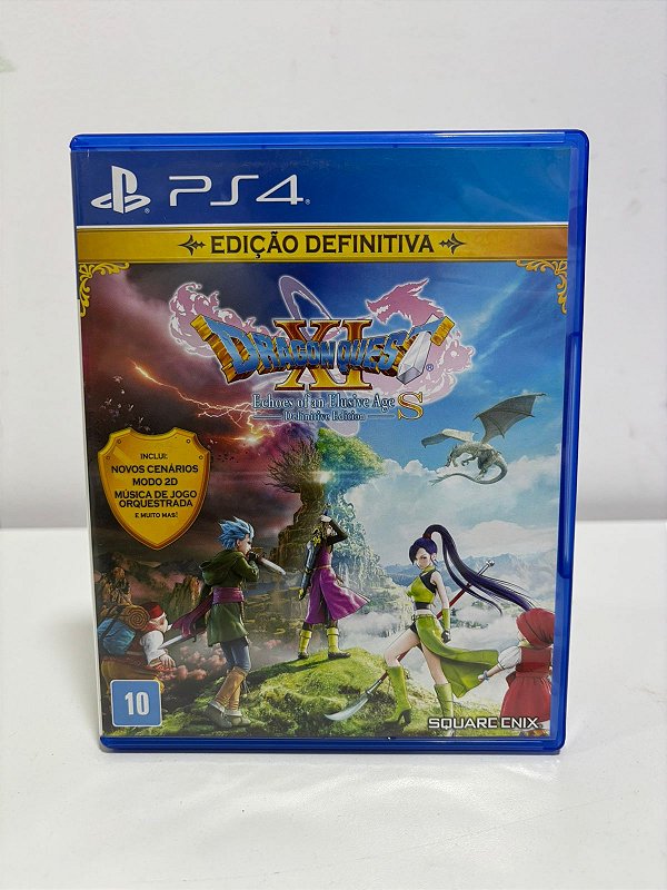 Dragon Quest XI S Echoes of an Elusive Age PS4 Mídia Física (Usado)