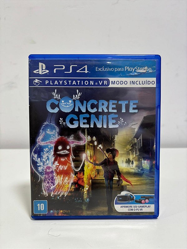 Concrete Genie PS4 Mídia Física (Usado)