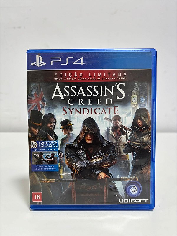Assassin´s Creed Syndicate PS4 Mídia Física (Usado)