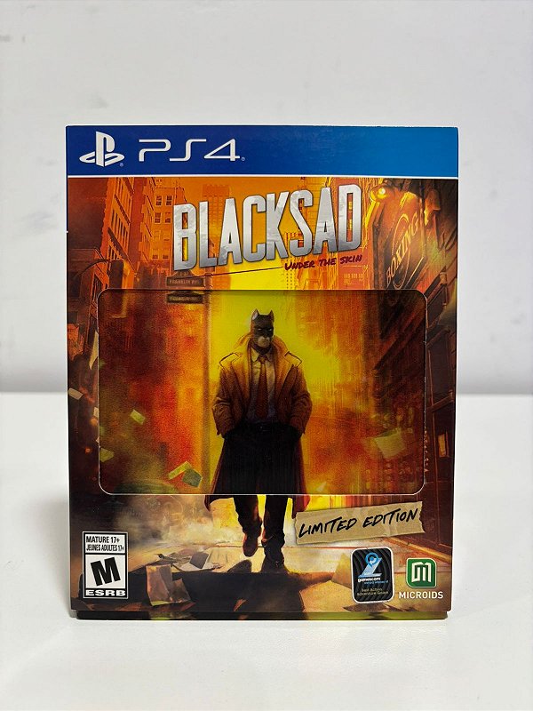 Blacksad Under The Skin PS4 Mídia Física (Usado)