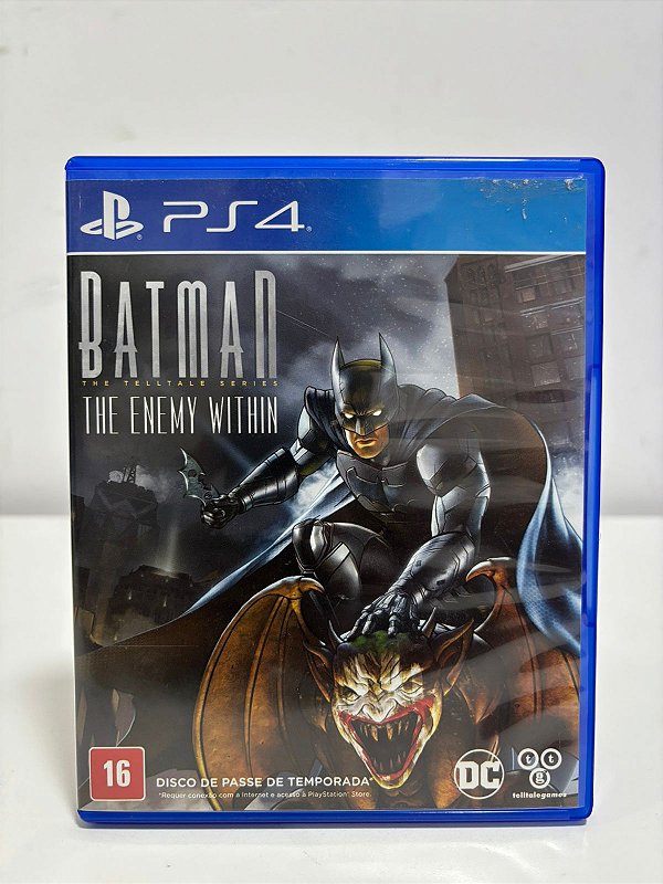 Batman The Enemy Within PS4 Mídia Física (Usado)