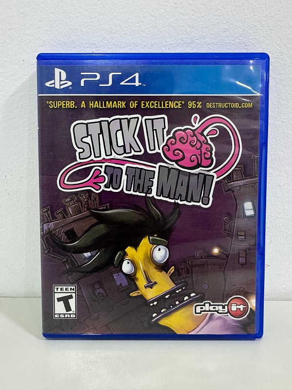 Stick It To The Man! PS4 Mídia Física (Usado)