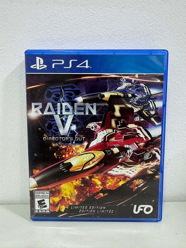 Raiden V Director's Cut PS4 Mídia Física (Usado)