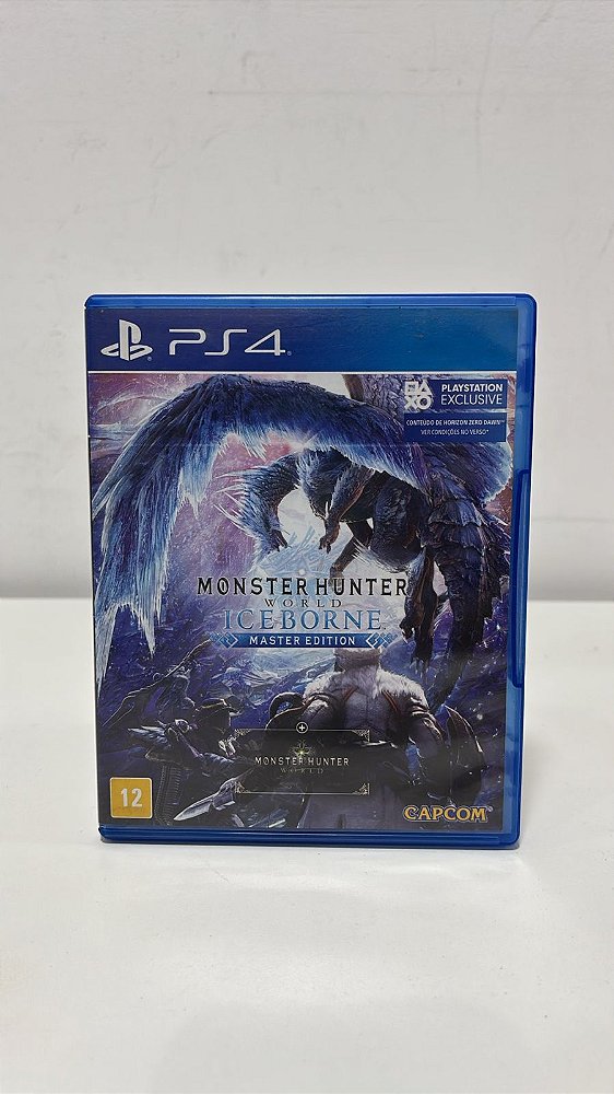 Monster Hunter World Iceborne Master Edition PS4 Mídia Física (Usado)