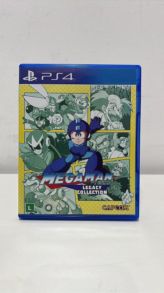 MegaMan Legacy Collection PS4 Mídia Física (Usado)