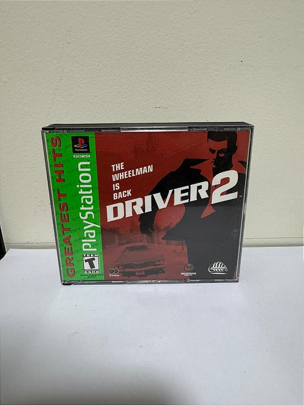 Driver 2 GH PS1 Original Americano (Usado com Detalhes)