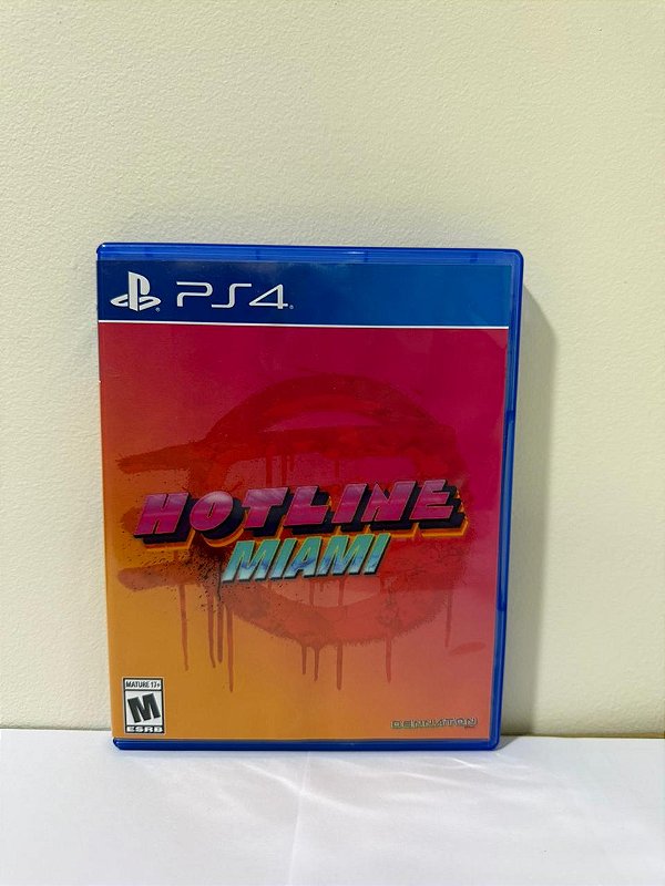 Hotline Miami PS4 Mídia Física Lacrado