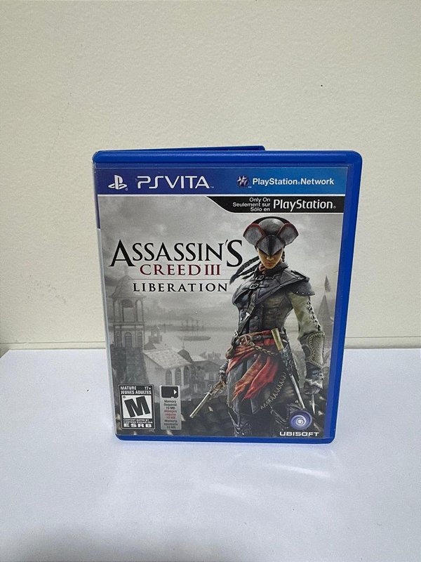 Assassin's Creed 3 Liberation PSVita Mídia Física (Usado)