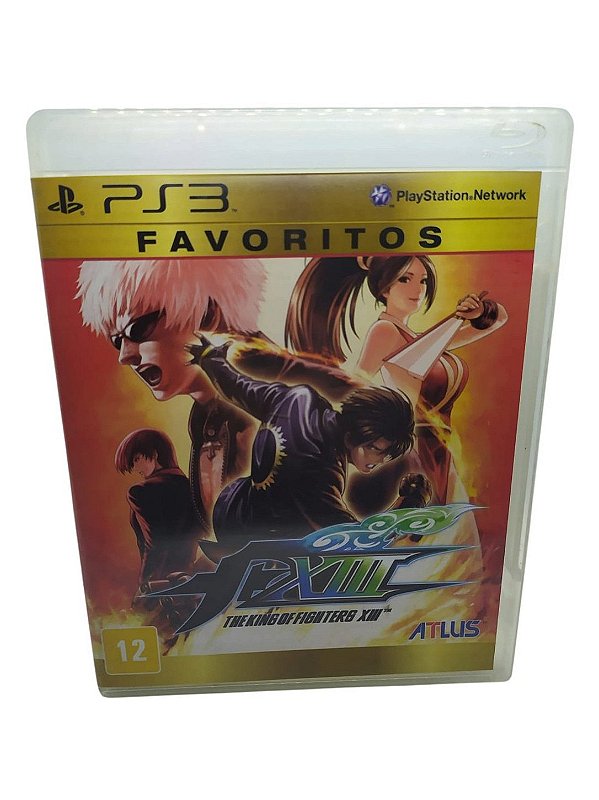 The King Of Fighters 13 Favoritos PS3 Mídia Física (Usado)