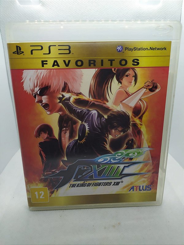 The King Of Fighters 13 Favoritos PS3 Mídia Física (Usado)