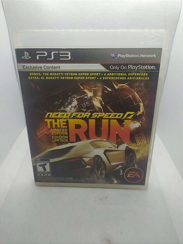 Need For Speed The Run PS3 Mídia Física (Usado)