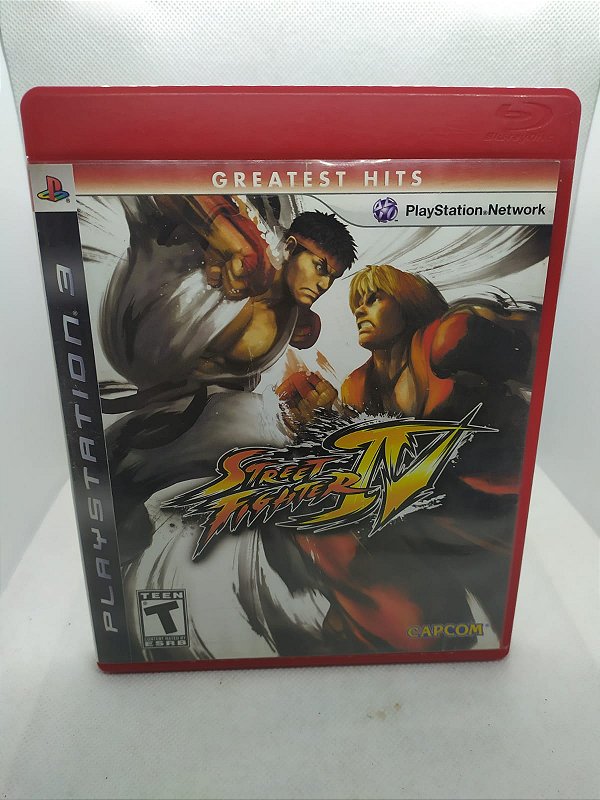 Street Fighter 4 GH PS3 Mídia Física (Usado)