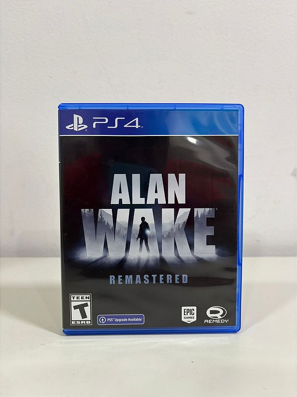 Alan Wake Remastered PS4 Mídia Física (Usado)