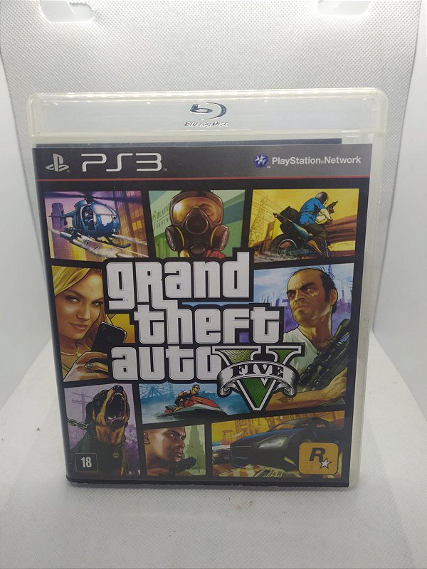 Grand Theft Auto 5 GTA 5 PS3 Midia Fisica (Usado)