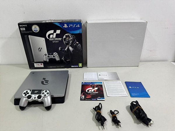 Console Playstation 4 Slim Edição Gran Turismo Sport - PS4 Slim 1TB