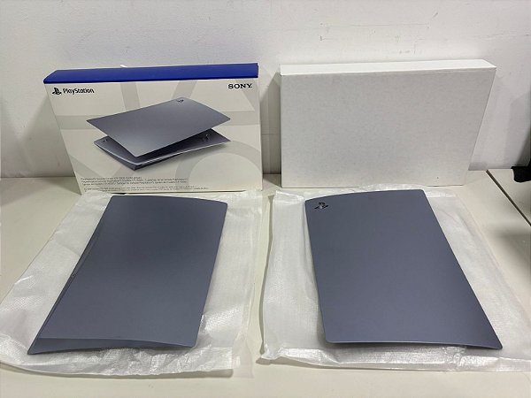 Tampa Faceplate Playstation 5 Com Leitor Starling Silver - Tampa PS5