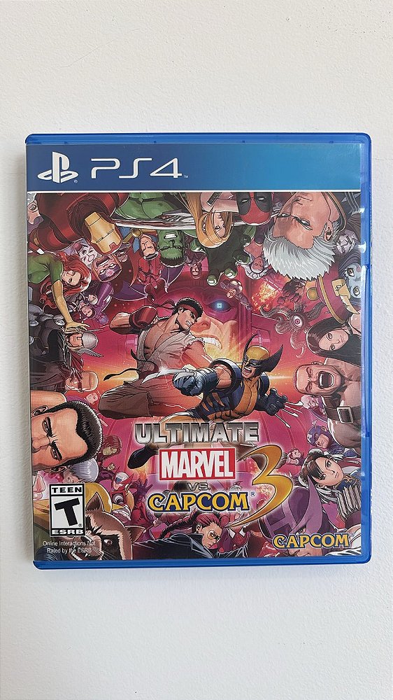 Ultimate Marvel VS Capcom 3 PS4 Mídia Física (Usado)