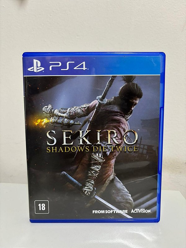 Sekiro Shadows Die Twice PS4 Mídia Física (Usado)