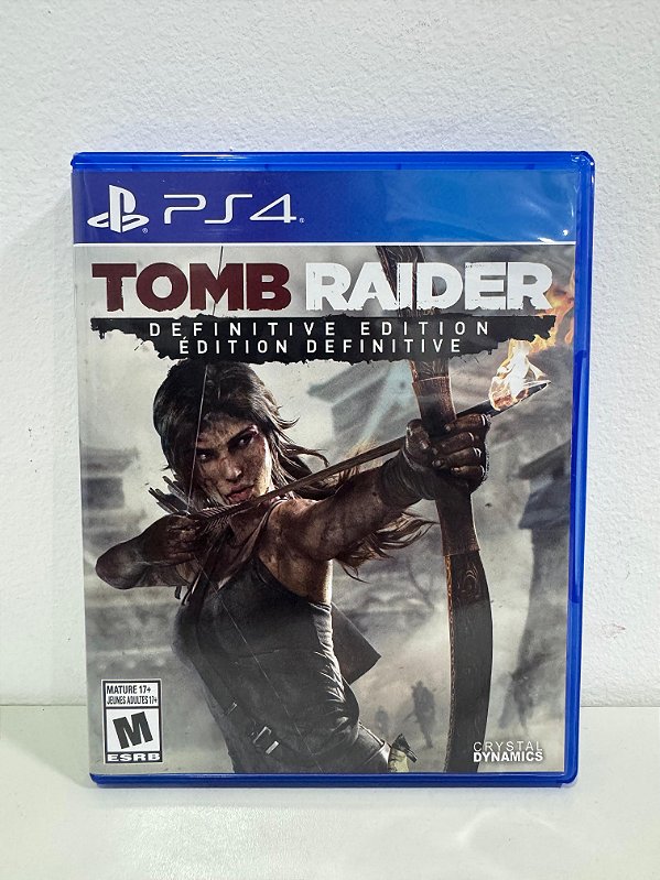 Tomb Raider Definitive Edition PS4 Mídia Física (Usado)