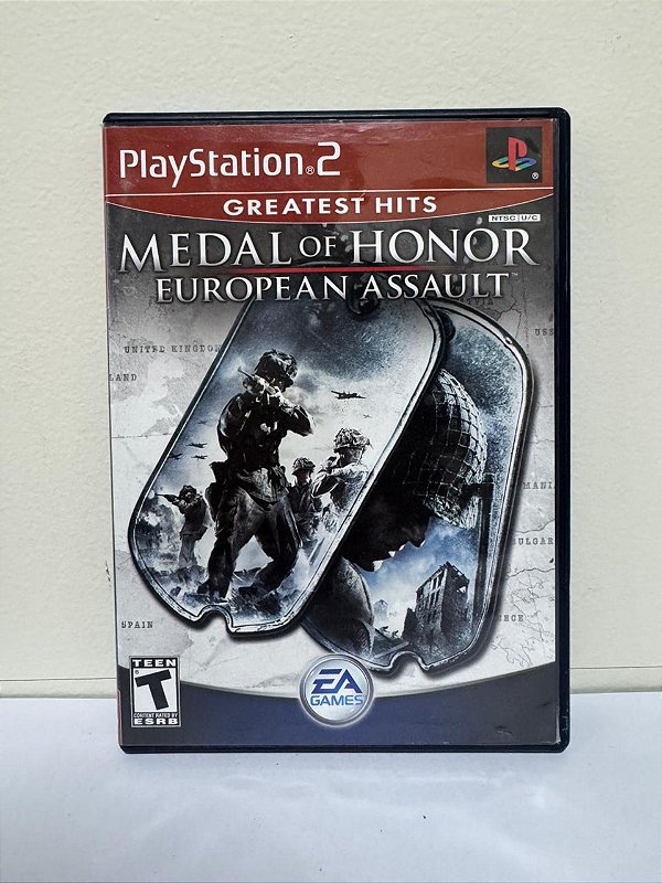 Medal OF Honor Europe and Assault GH PS2 Original Americano (Usado)