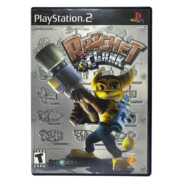 Ratchet e Clank PS2 Original Americano (Usado)