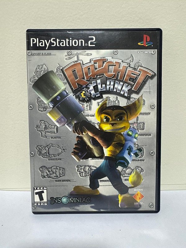 Ratchet e Clank PS2 Original Americano (Usado)