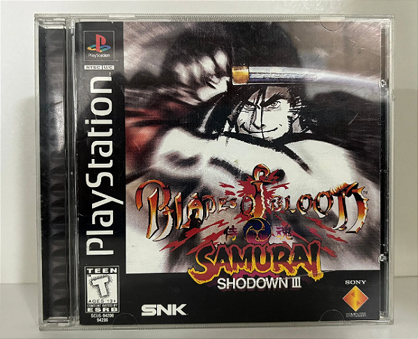 Samurai Shadown 3 Blades PS2 Original Americano (Usado)