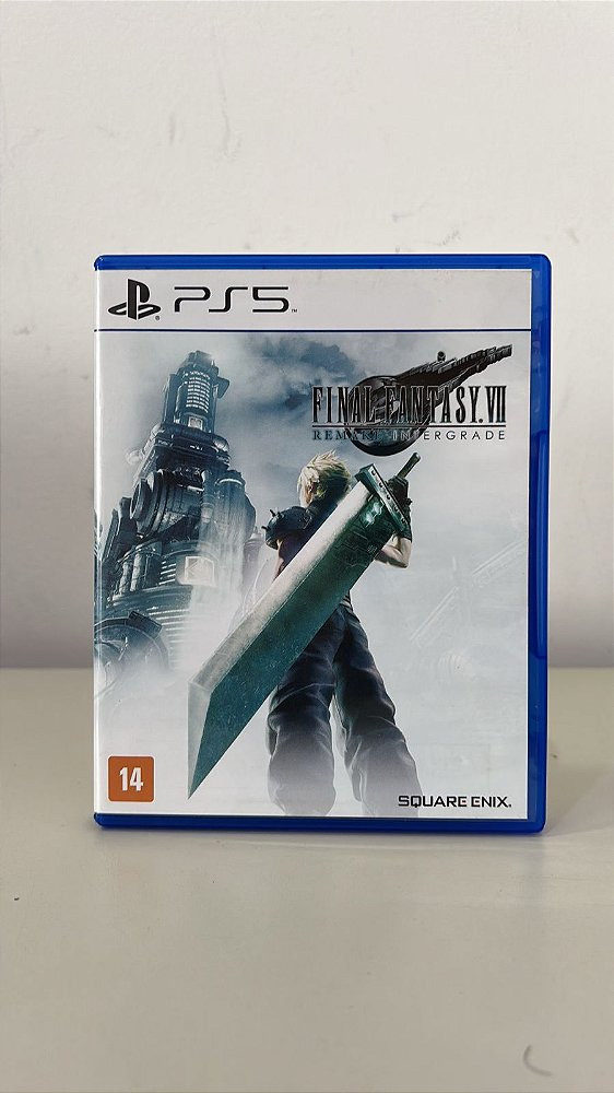 Final Fantasy VII Remake Integrade PS5 Mídia Física (Usado)