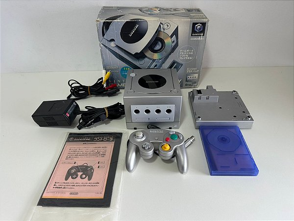 Console Nintendo GameCube Platinum + Game Boy Player