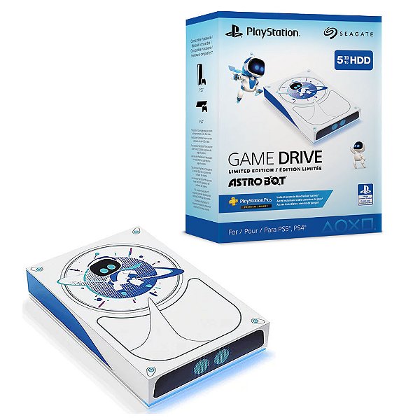 HD Externo Seagate Astro Bot Limited Edition 5tb - HD Externo 5tb