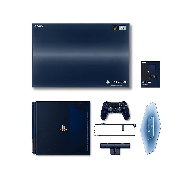 Console Playstation 4 Pro Edição 500 Million 2TB Novo Lacrado - PS4 Pro