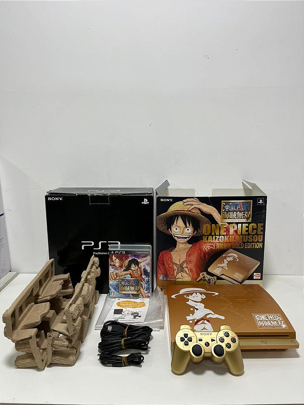 Console PlayStation 3 Slim Edição One Piece - PS3 Slim