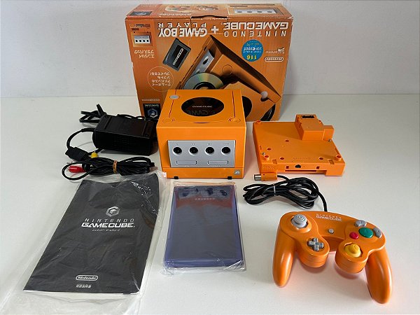 Console Nintendo GameCube Orange + Game Boy Player