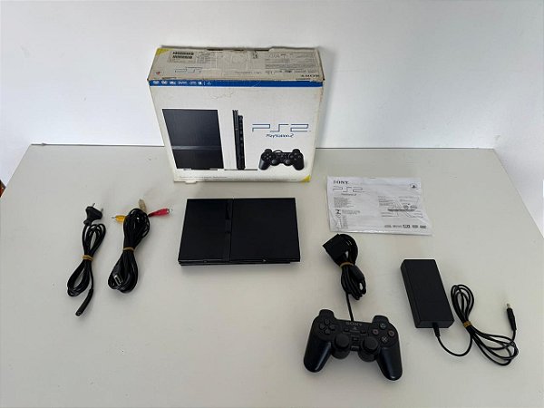 Console Sony Playstation 2 Slim Destravado - PS2 Slim