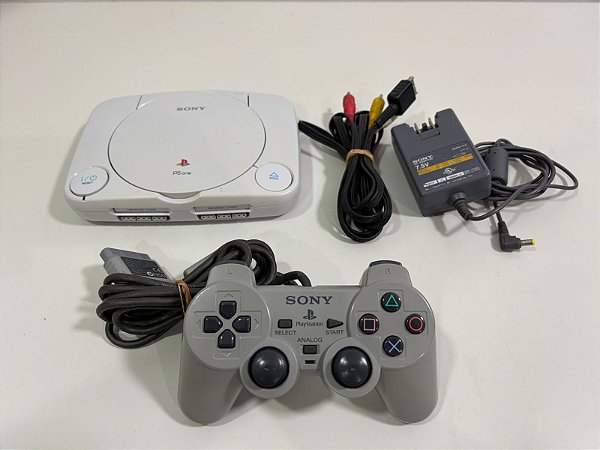 Console Playstation One Baby - PSOne Loose Com Detalhes