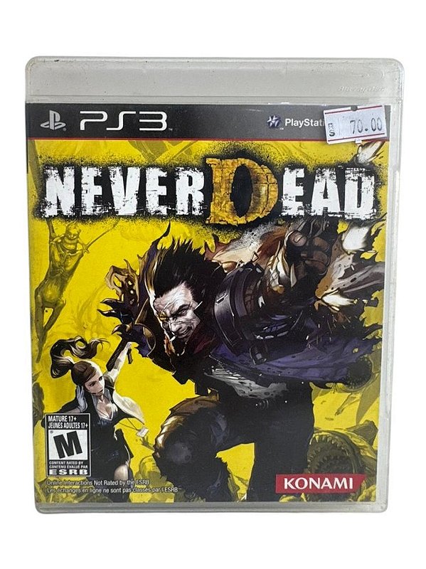 Never Dead PS3 Mídia Física (Usado)