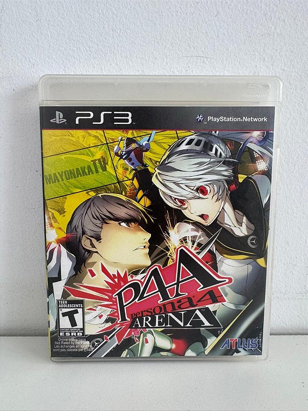 Persona 4 Arena PS3 Mídia Física (Usado)
