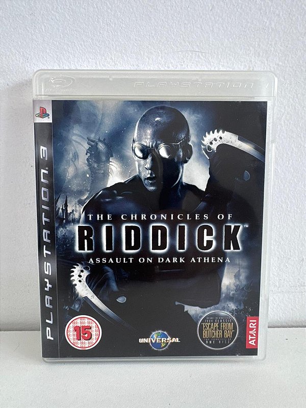 The Chronicles Of Riddick Assault On Dark Athena PS3 Mídia Física (Usado)