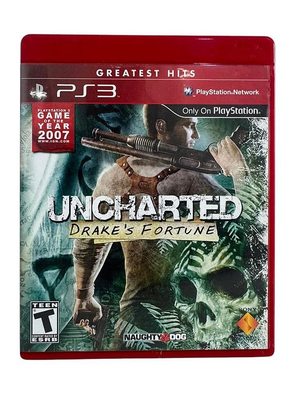 Uncharted Drake's Fortune GH PS3 Mídia Física (Usado)
