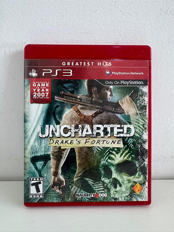 Uncharted Drake's Fortune GH PS3 Mídia Física (Usado)