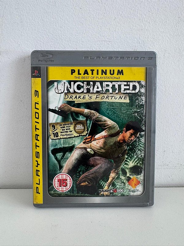 Uncharted Drake's Fortune Platinum PS3 Mídia Física (Usado)