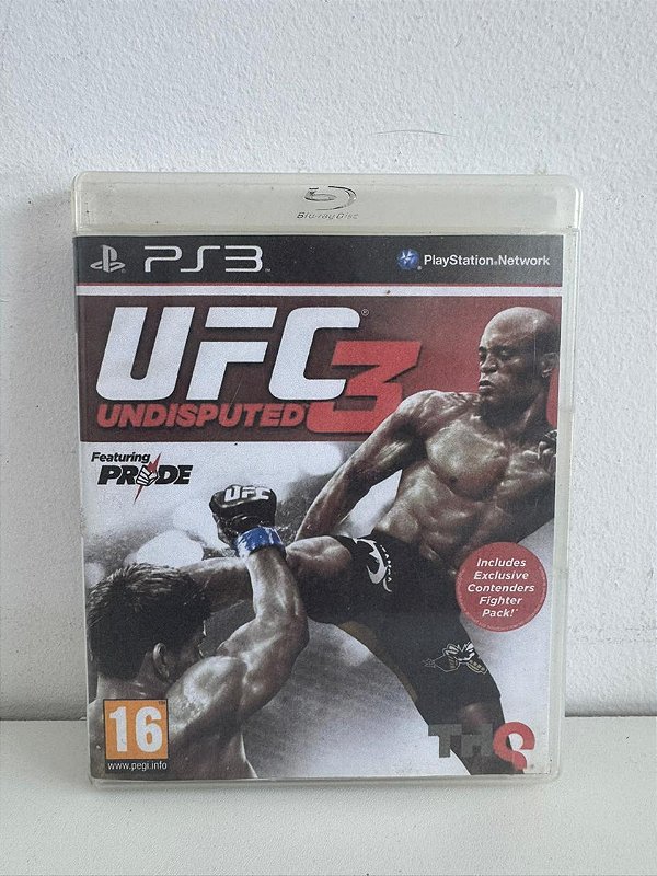 UFC Undisputed 3 PS3 Mídia Física (Usado)